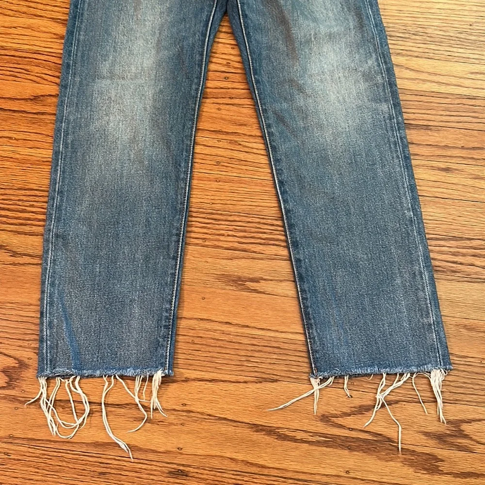 Levi's Women's Straight Leg Jeans in Blue - Picture 11 of 13